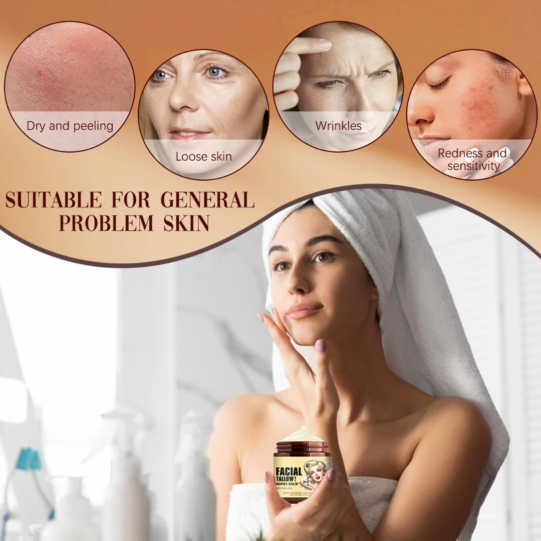 Tallow and Manuka Honey Cream