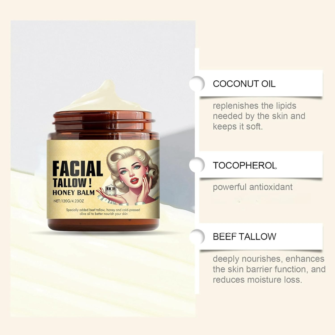 Tallow and Manuka Honey Cream